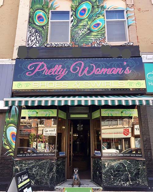 Image of storefront for Pretty Woman's Shoes & Swirls