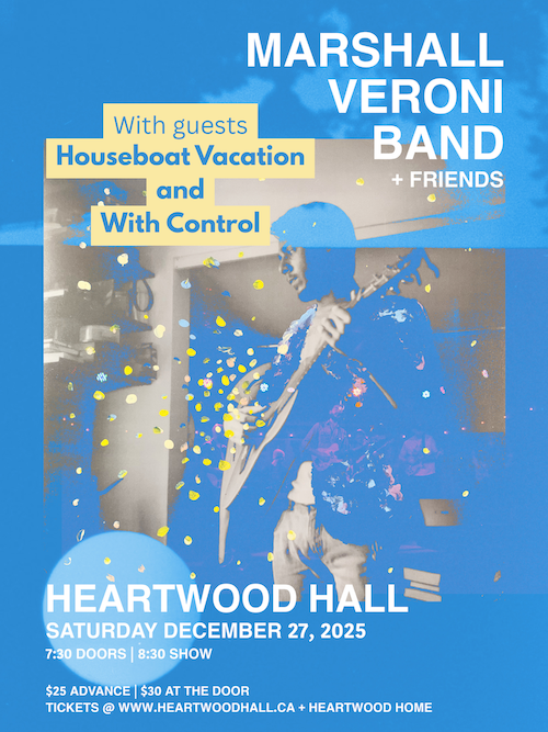 Event image Marshall Veroni Band + Friends Holiday show
