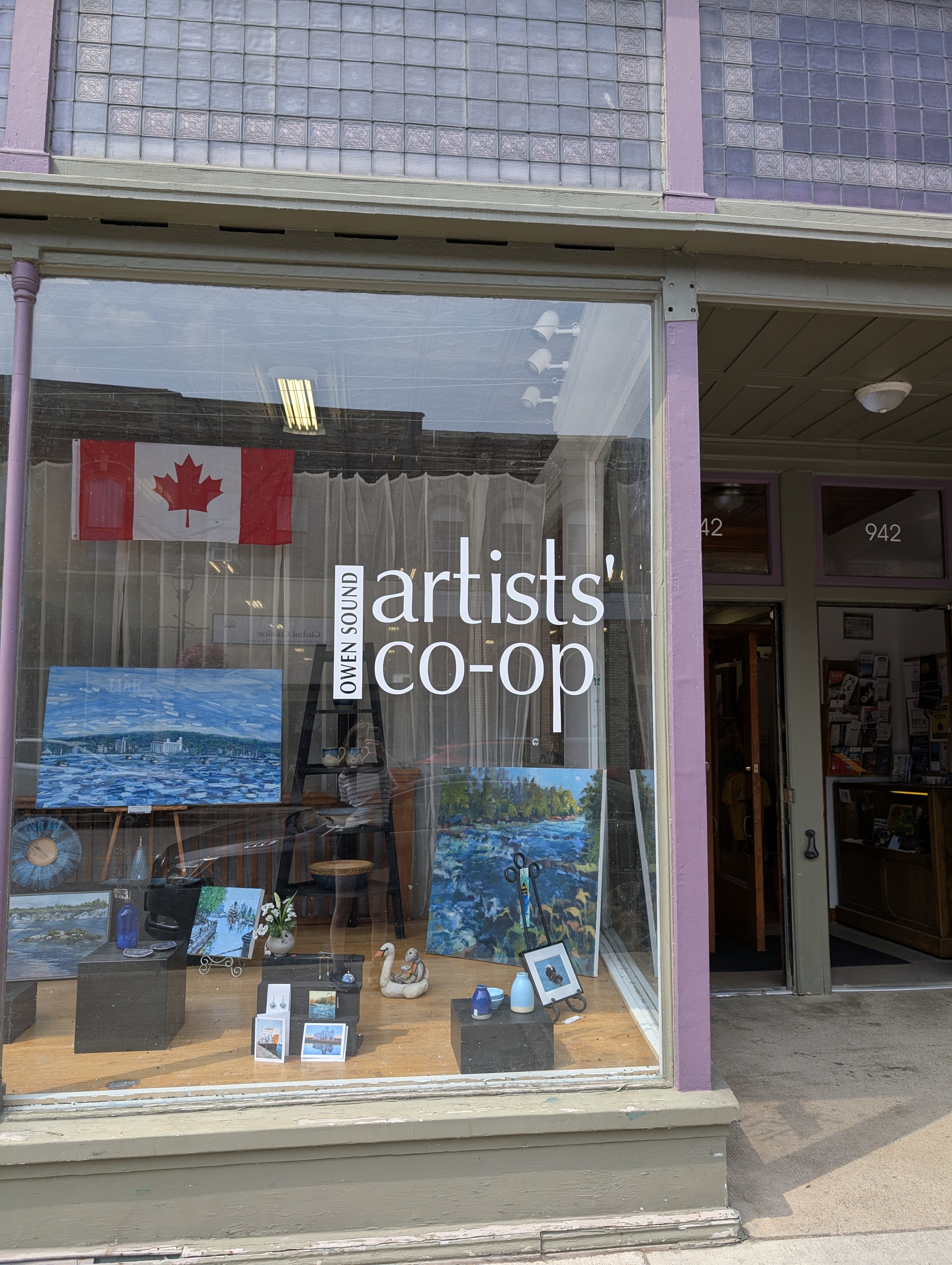 Image of storefront for Artists' Co-op Owen Sound