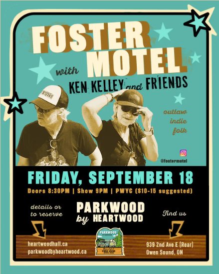 Event image Foster Motel plus Ken Kelley & friends