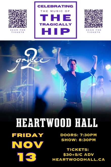 Event image GRACE, 2: Celebrating the music of The Tragically Hip!