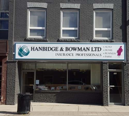 Image of storefront for Hanbidge & Bowman Insurance Ltd.