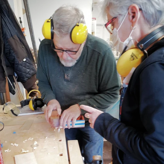 Event image of woodworking with Pierre Rousseau
